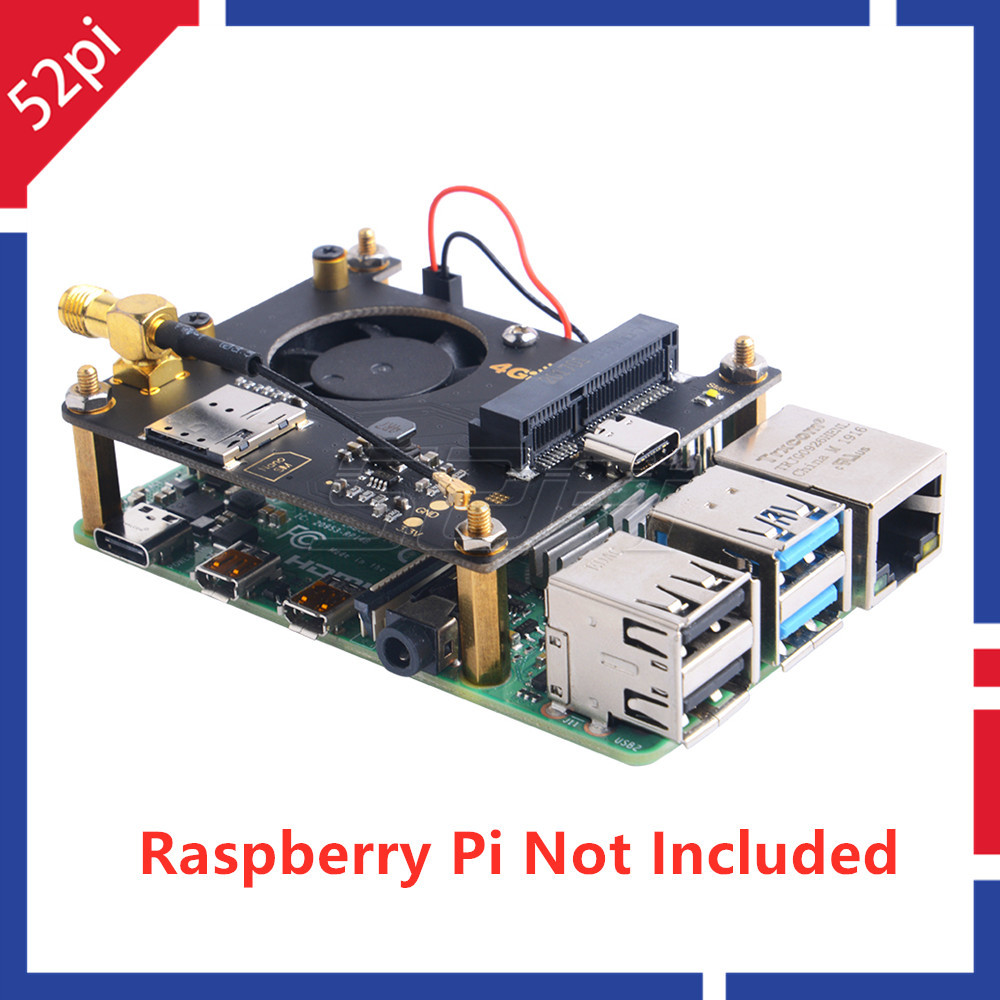 Deskpi Super6C - 52Pi Raspberry Pi 3G 4G kapelusz