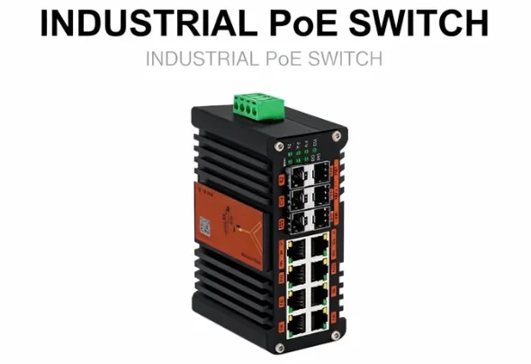 Sfp+ 10G Managed Switch 8 Port - Przemysłowy przełącznik PoE z obsługą protokołu