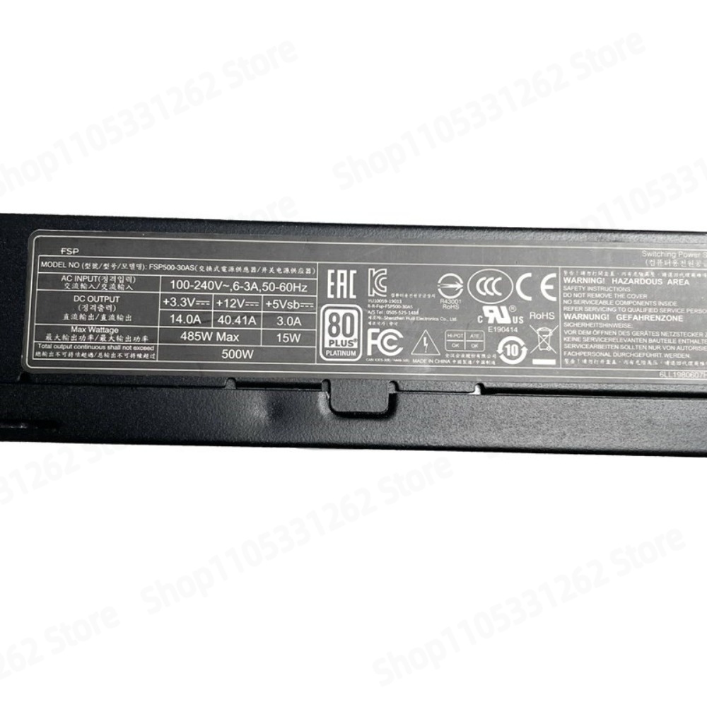 FSP500-30AS – zasilacz 500 W,  – Atx Power Supply 1U Flex 500W recenzja i cena