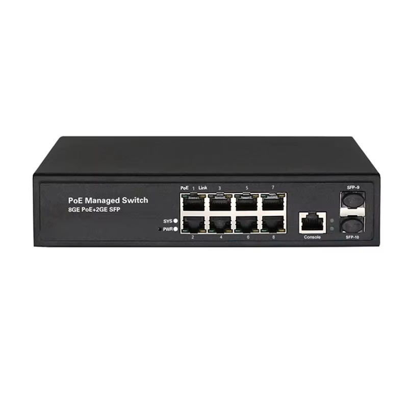 Fabryczny, zarządzany przełącz – Managed Gigabit Poe Switch 8 Port 802.3At recenzja i cena