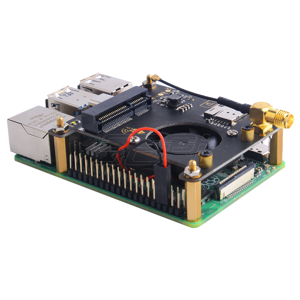 52Pi Raspberry Pi 3G 4G kapelu – Deskpi Super6C recenzja i cena