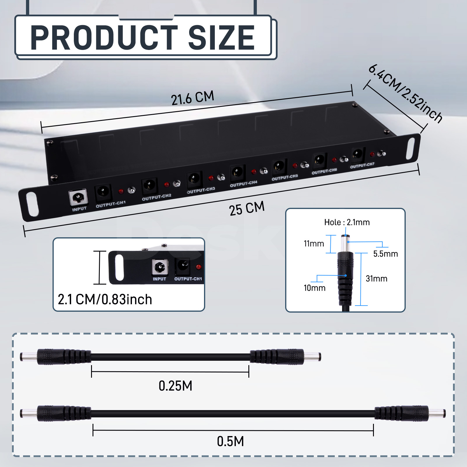DeskPi DC PDU Lite 7-CH 0.5U d – Deskpi Super6C recenzja i cena
