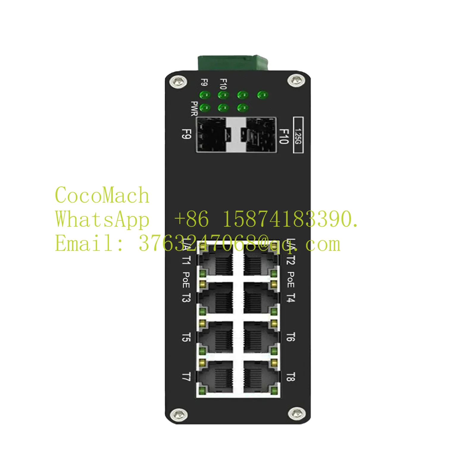 Przemysłowy przełącznik Gigabi – Managed Gigabit Poe Switch 8 Port 802.3At recenzja i cena